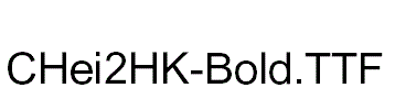 CHei2HK-Bold