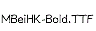 MBeiHK-Bold