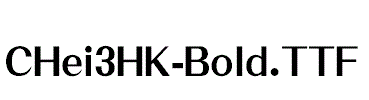 CHei3HK-Bold