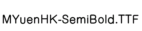 MYuenHK-SemiBold