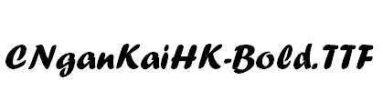 CNganKaiHK-Bold