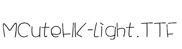 MCuteHK-Light