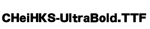CHeiHKS-UltraBold
