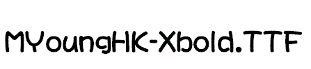 MYoungHK-Xbold