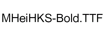 MHeiHKS-Bold
