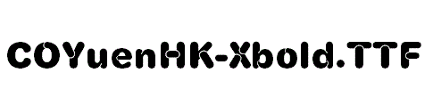 COYuenHK-Xbold
