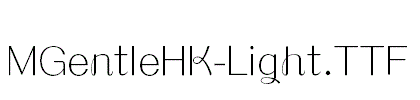 MGentleHK-Light