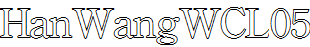 王漢宗標楷體一空心