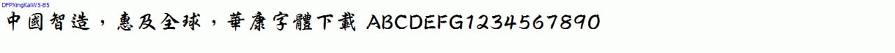 DFPXingKaiW5-B5