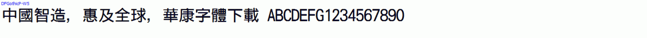 DFGothicP-W5