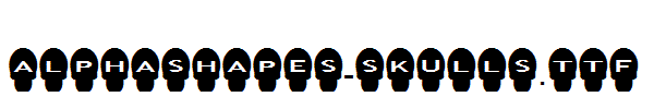 AlphaShapes-skulls
