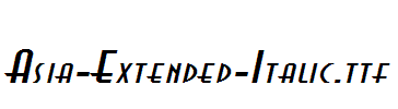 Asia-Extended-Italic
