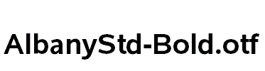 AlbanyStd-Bold