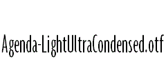 Agenda-LightUltraCondensed
