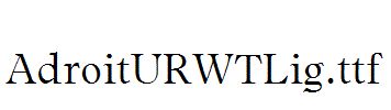 AdroitURWTLig