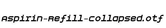 Aspirin-Refill-Collapsed