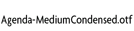 Agenda-MediumCondensed