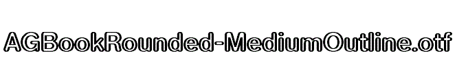 AGBookRounded-MediumOutline