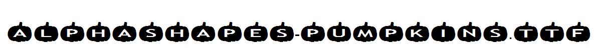 AlphaShapes-pumpkins