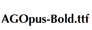 AGOpus-Bold