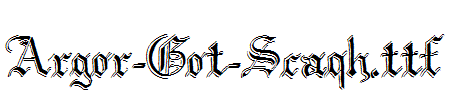 Argor-Got-Scaqh