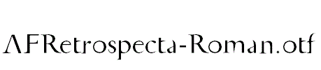 AFRetrospecta-Roman