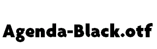 Agenda-Black