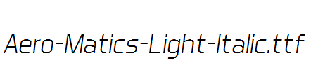 Aero-Matics-Light-Italic