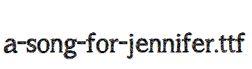 a-song-for-jennifer