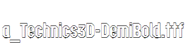 a_Technics3D-DemiBold