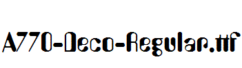 A770-Deco-Regular