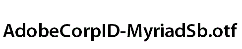 AdobeCorpID-MyriadSb