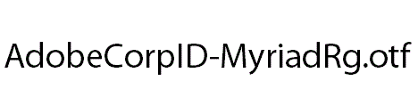 AdobeCorpID-MyriadRg
