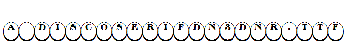 a_DiscoSerifDn3DNr