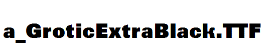 a_GroticExtraBlack