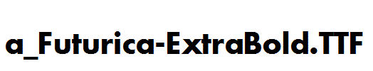 a_Futurica-ExtraBold