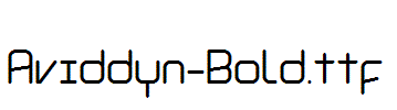Aviddyn-Bold
