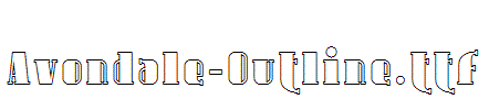 Avondale-Outline
