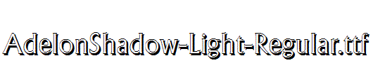 AdelonShadow-Light-Regular