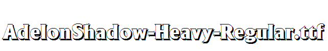 AdelonShadow-Heavy-Regular
