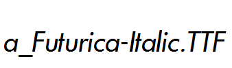 a_Futurica-Italic