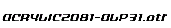 ACRYLIC2081-ALP31