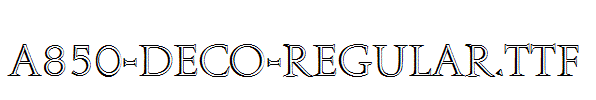 A850-Deco-Regular