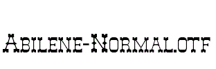 Abilene-Normal