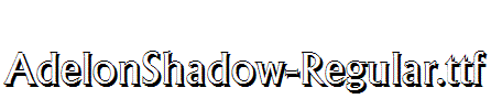 AdelonShadow-Regular
