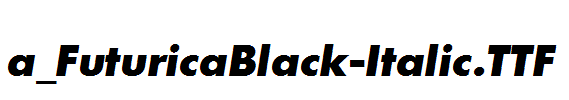 a_FuturicaBlack-Italic