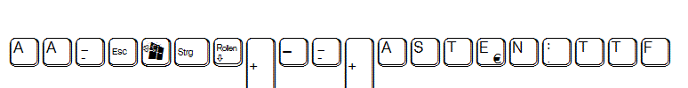 aa-QWERTZ-Tasten