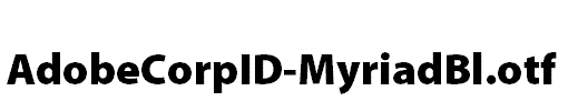 AdobeCorpID-MyriadBl