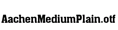 AachenMediumPlain