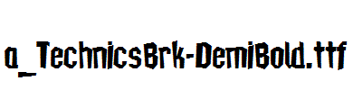 a_TechnicsBrk-DemiBold